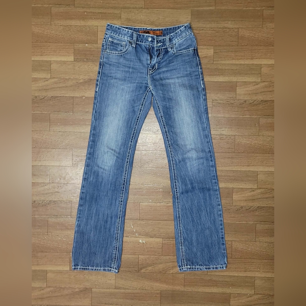 Boys Size 18 Rock And Roll Denim Jeans